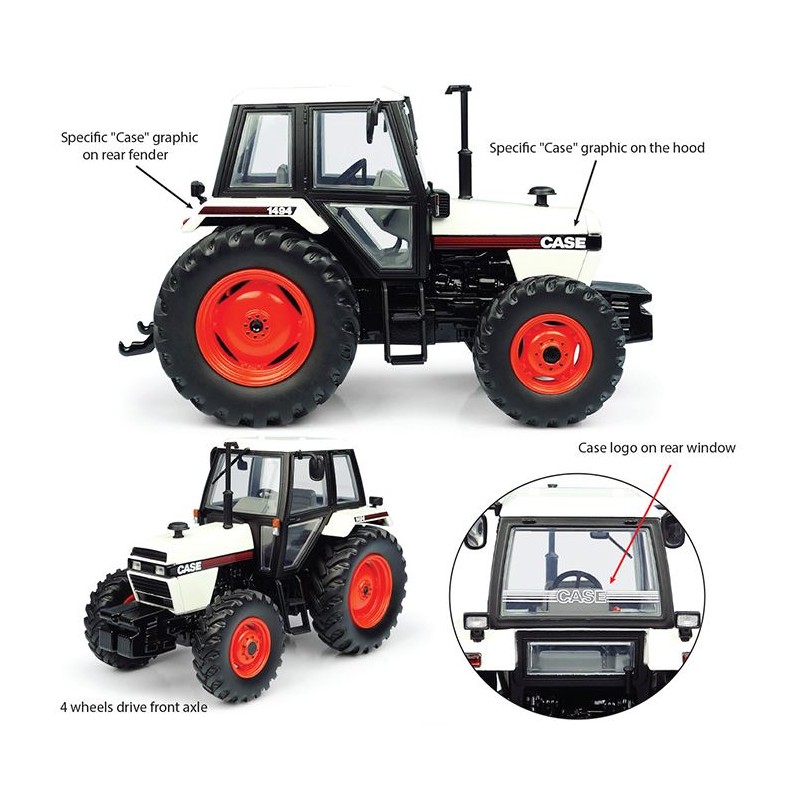 Case IH 1056 XL 4wd Tractor 1:32 britains Case IH 1056 XL 4wd Tractor 1:32 britains